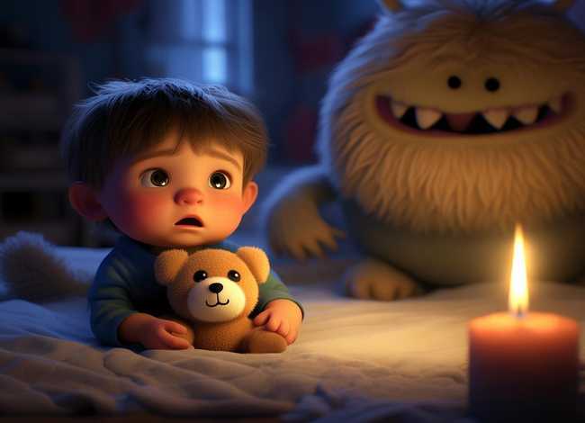 幼儿怕黑的故事（幼儿怕黑的故事简短）