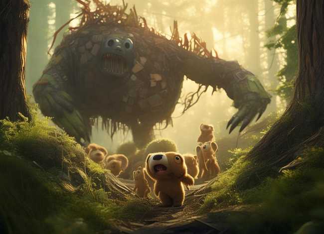 小故事熊出没（故事熊出没之怪兽计划）