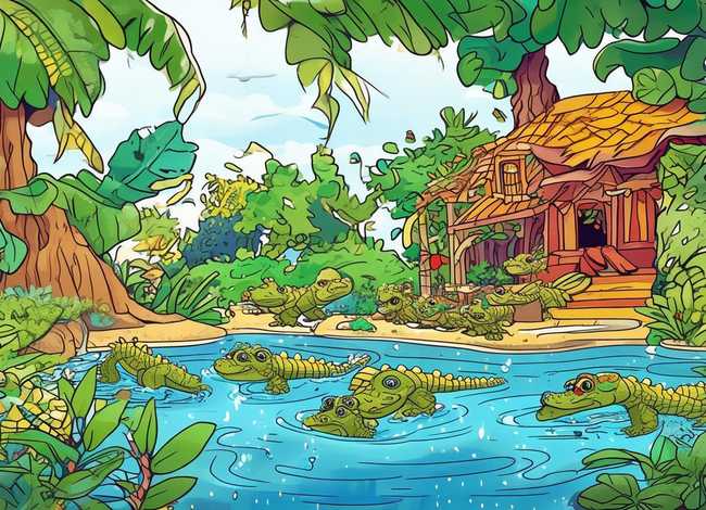 鳄鱼儿童故事视频大全 - 幼儿鳄鱼故事大全