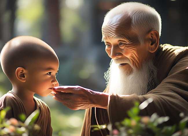 老和尚和小和尚的儿童故事 - 老和尚和小和尚的寓言故事 老和尚和小和尚的儿童故事 - 老和尚和小和尚的寓言故事