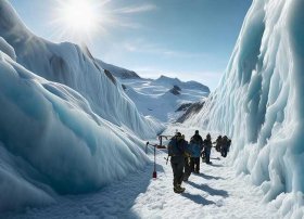 冰川探险故事，冰川探险故事简介