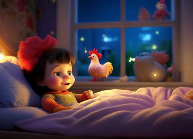 儿童睡前故事半夜鸡叫在线听（幼儿故事在线听睡前半夜鸡叫）