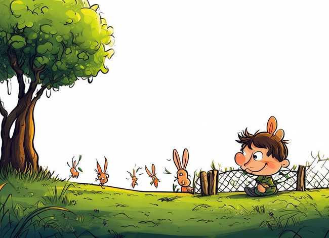 守株待兔的视频儿童版；少儿故事守株待兔视频