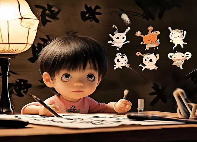 关于书法的小故事吸引孩子的 关于书法的小故事吸引孩子的文案