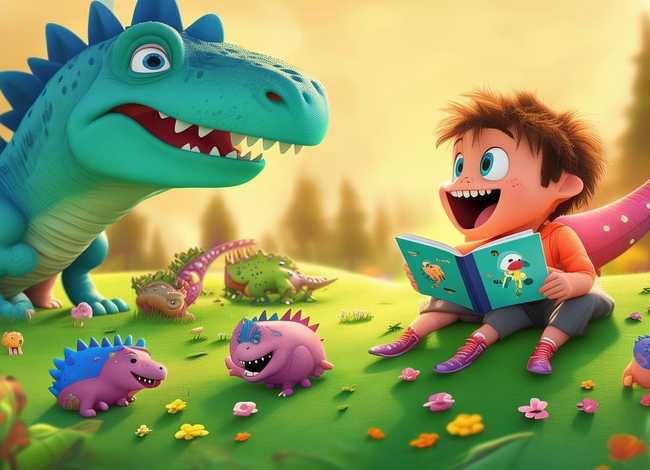 恐龙儿童故事大全6-12岁、恐龙小孩故事大全