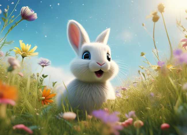 儿童儿歌小白兔白又白、儿童歌谣小白兔白又白