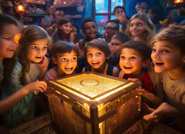 儿童故事创作盒、少儿故事创作