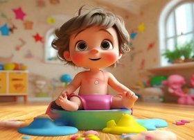 儿童拉粑粑的绘本故事 - 宝宝成长故事绘本1-拉粑粑书籍