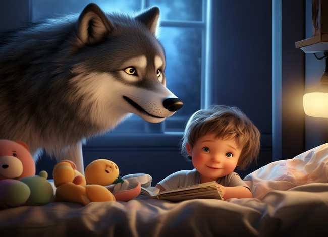 小孩睡前大灰狼故事、小孩睡前大灰狼故事大全