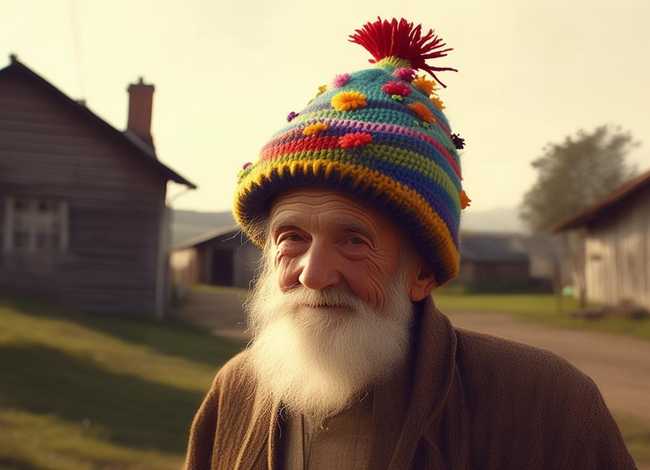 故事《老爷爷的帽子》 - 故事《老爷爷的帽子》图片 故事《老爷爷的帽子》 - 故事《老爷爷的帽子》图片