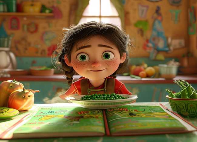 吃掉你的豌豆绘本故事，吃掉你的豌豆绘本故事教案