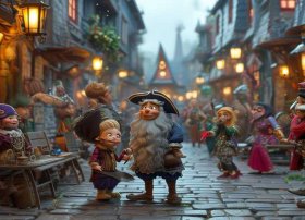 角色多的小故事（很多角色的小故事）