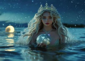 儿童睡前故事文字版图片，儿童睡前故事文字版图片美人鱼