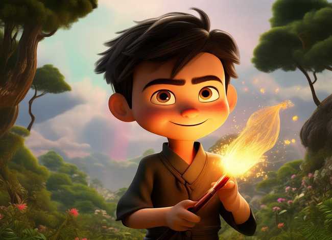 神笔马良英文版故事、神笔马良英文版故事绘本 神笔马良英文版故事、神笔马良英文版故事绘本