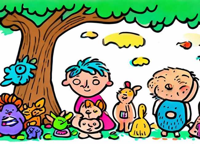 儿童故事插画教学;幼儿故事插画简笔画 儿童故事插画教学;幼儿故事插画简笔画