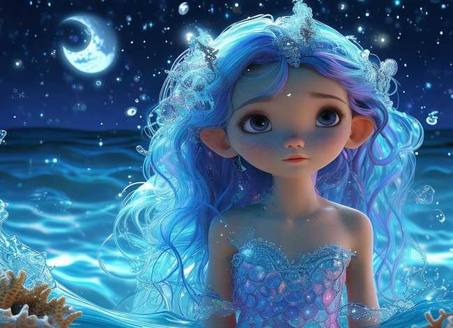 4-6岁儿童睡前故事海的女儿；睡前小故事海的女儿
