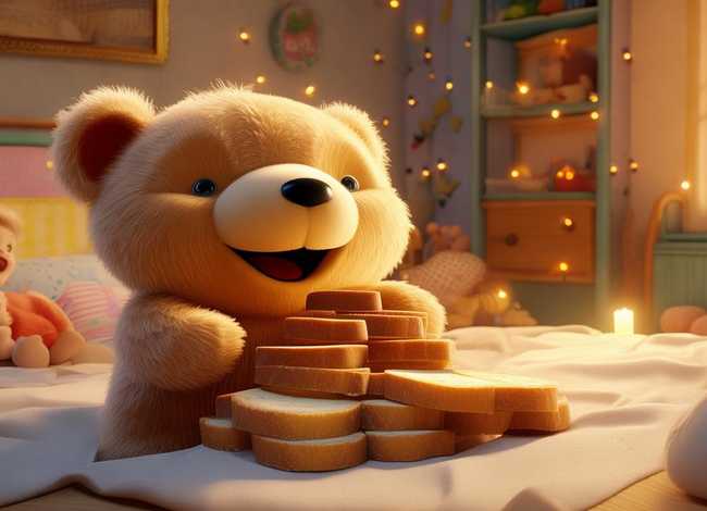 儿童故事小熊数面包文本 宝宝睡前故事小熊数面包 儿童故事小熊数面包文本 宝宝睡前故事小熊数面包