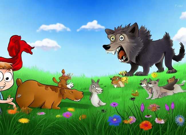 幼儿故事视频狼来了 - 幼儿讲故事狼来了的视频