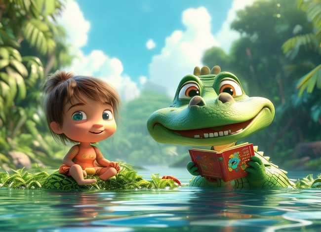鳄鱼故事绘本 鳄鱼的绘本故事视频