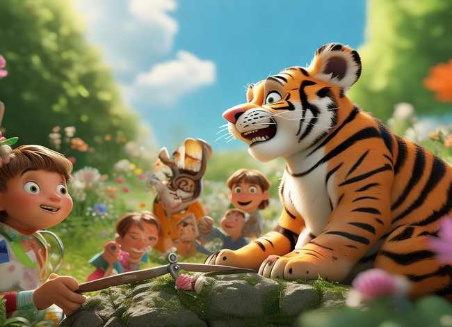 儿童故事老虎拔牙的小视频 - 幼儿故事老虎拔牙4分钟的视频
