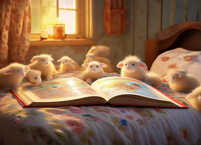 宝宝睡前故事七只小羊、宝宝睡前故事七只小羊教案