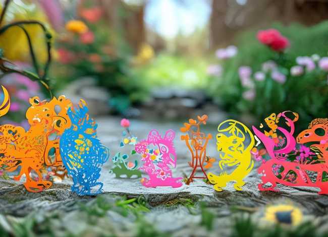 儿童故事剪纸故事，剪纸幼儿故事