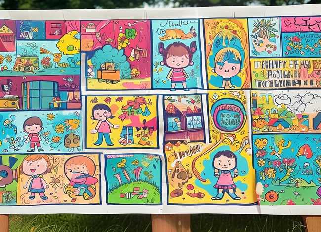 儿童成长故事手抄报图片，儿童成长手抄报图片大全