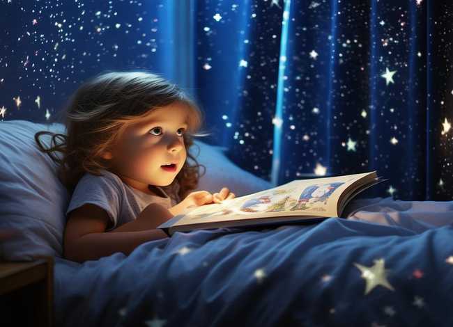 关于星星的睡前故事儿童、关于星星的睡前小故事