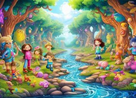 儿童连环故事画4张图片 儿童连环画6张图片素材