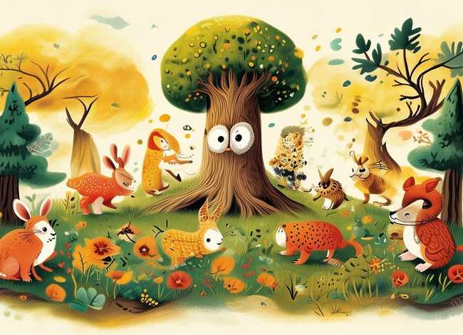 动物童话图片大全（动物童话图片大全大图）