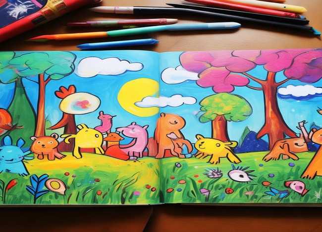 儿童手绘故事书制作 幼儿手绘书制作故事