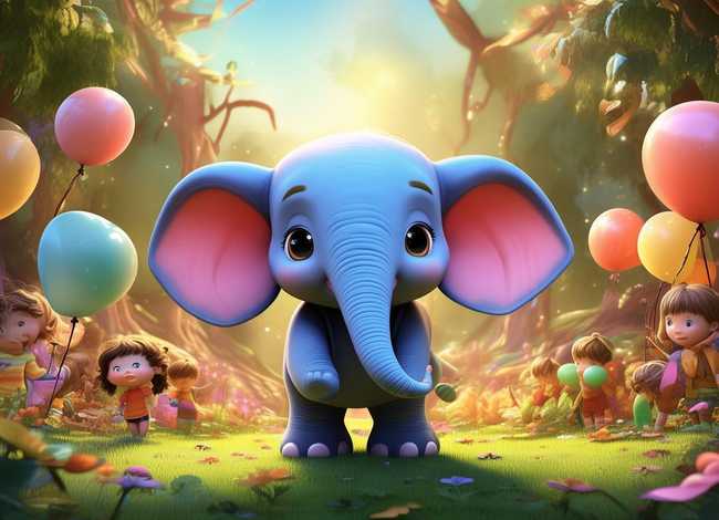 大象艾米丽 儿童故事王国，大象艾米丽的故事