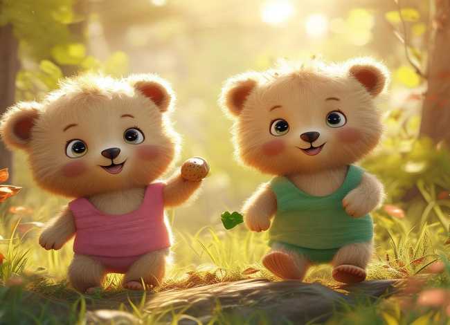 儿童故事两只小熊 幼儿故事两只小熊