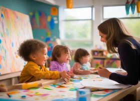 美术故事教学幼儿园，幼儿园美术教育故事