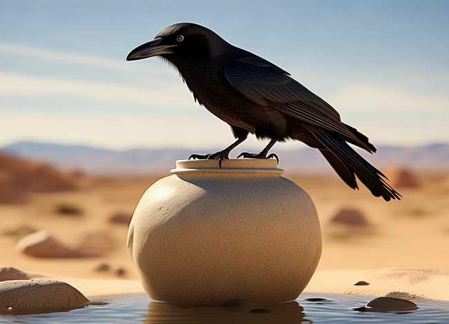 《乌鸦喝水》的故事（乌鸦喝水的故事视频）