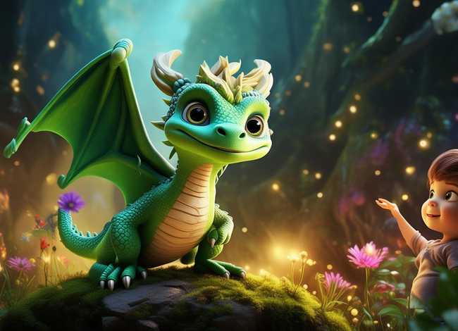 儿童故事3-6岁简短龙的故事（龙的故事大全简短）