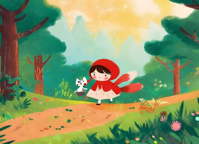 小红帽的故事 幼儿，小红帽的故事 幼儿园经典故事