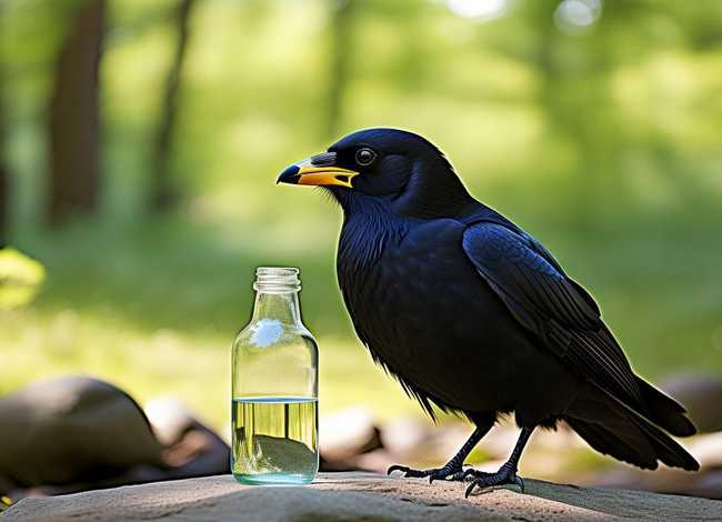 儿童寓言故事乌鸦喝水 幼儿寓言故事乌鸦喝水