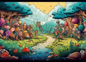 画里的故事简笔画（画里的故事简笔画图片）