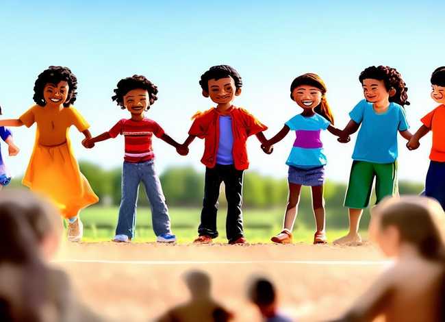 儿童团结简笔画 - 儿童团结简笔画图片