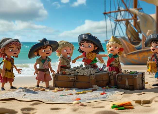 小朋友海盗故事，小朋友海盗故事视频