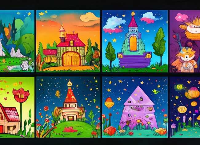 幼儿绘本故事简笔画6张 - 幼儿绘本故事简笔画6张图片