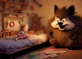 3岁儿童故事睡前大灰狼，3岁宝宝睡前故事大全大灰狼