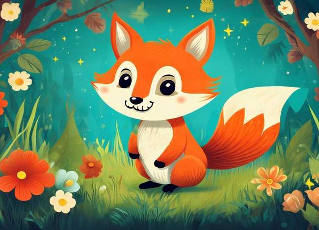 寓言故事儿童画简单漂亮 - 寓言故事简单又漂亮的画