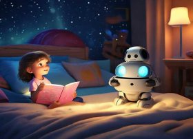 孩子睡前机器人小故事、孩子睡前机器人小故事文案