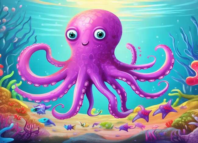 儿童故事书3-6岁章鱼 章鱼幼儿故事 儿童故事书3-6岁章鱼 章鱼幼儿故事