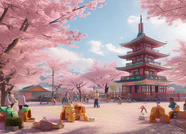 樱花驿站儿童乐园 樱花谷驿站 樱花驿站儿童乐园 樱花谷驿站