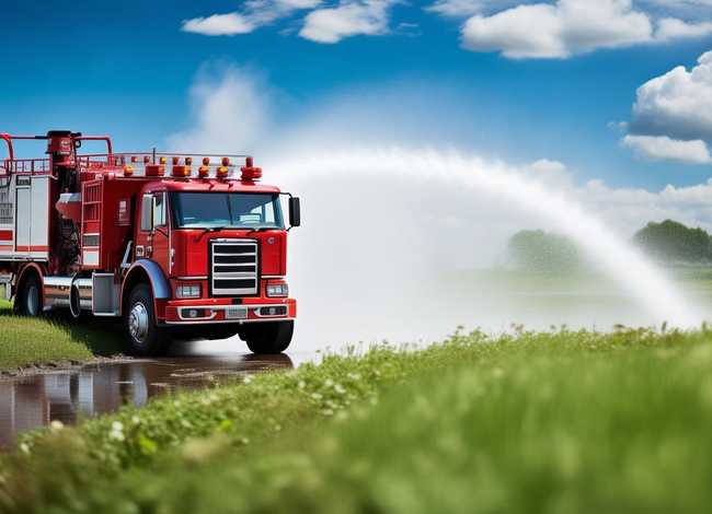 洒水车抽水的故事，洒水车抽水的故事简短