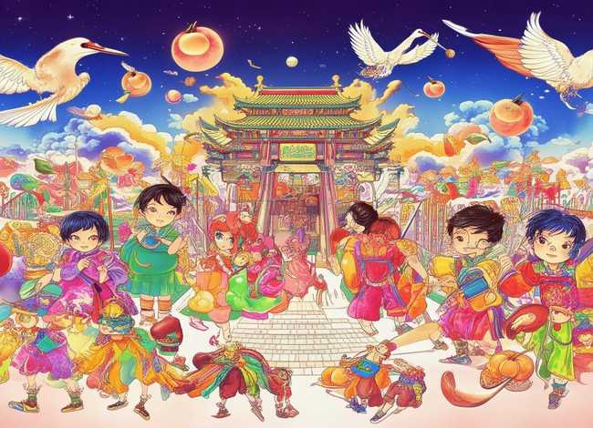 大闹天宫儿童故事ppt；大闹天宫小学生ppt