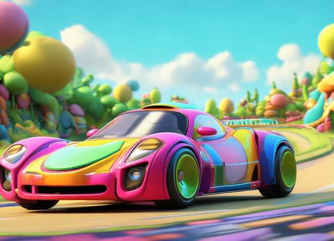 儿童跑车动画 - 儿童跑车动画片